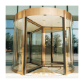 Smart rotating 3 wings manual or automatic revolving door for hotel project